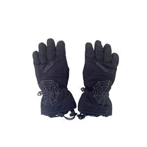 NWOT SPYDER Unisex Thinsulate LiteLoft Insulated Snow Gloves, Size L, Black